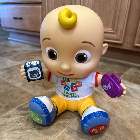 Just Play Cocomelon Interactive Learning JJ Baby Doll - Picture 5 of 12